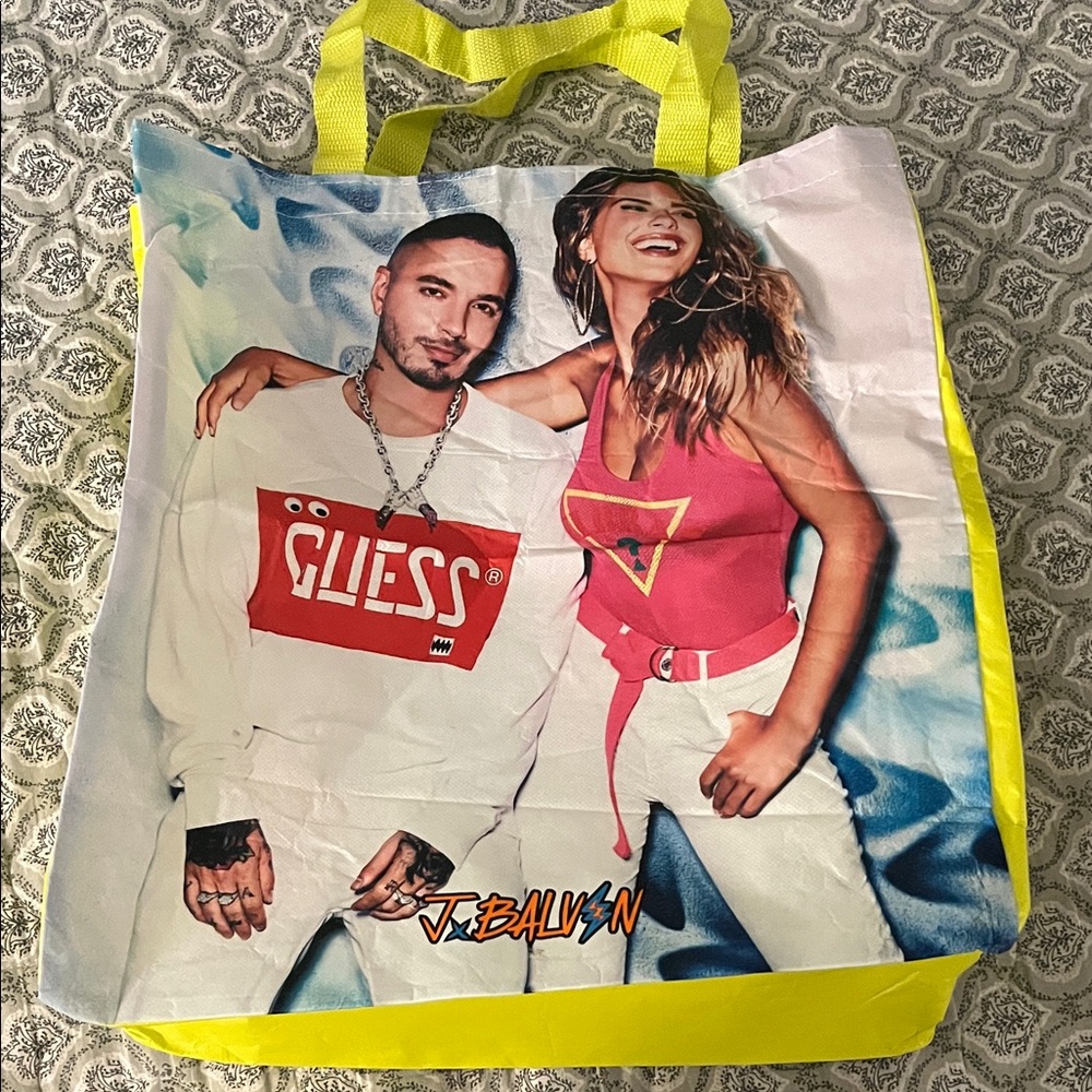 Guess J Balvin Reusable Shopping Tote